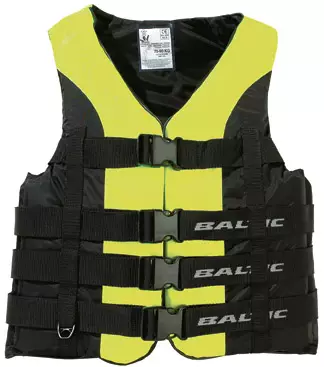 Baltic Waterski kelluntaliivi UV-keltainen/musta - Veneen kelluntaliivit - 128-3-5532-0 - 1