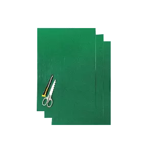 Blackbird Numerokilven tarra-arkki vihreä 47x33cm (3kpl) - Crossipyörän kilpanumerot - 381-505130 - 1