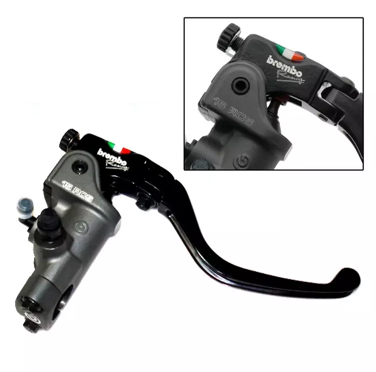 BREMBO HPK 15 RCS MASTER CYLINDER SHORT - Moottoripyörän muut jarruosat - 233-110A26320 - 1