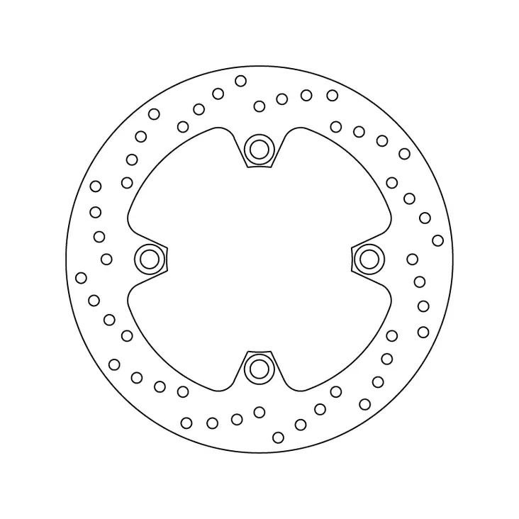 Brembo Jarrulevy Serie Oro - Moottoripyörän jarrulevyt - 232-68B40740 - 1