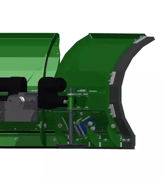 Bronco Levikesarja +20cm V-auralle 75-80 - Mönkijän puskulevyt - 75-805900 - 1