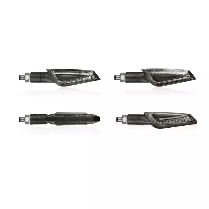 Chaft Shelter LED vilkut, musta - Moottoripyörän vilkut - IN223-2020 - 1