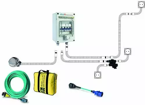 CLIX MEDIUM -maasähköjärjestelmä - Veneen maavirtatarvikkeet - 135-9002000 - 1