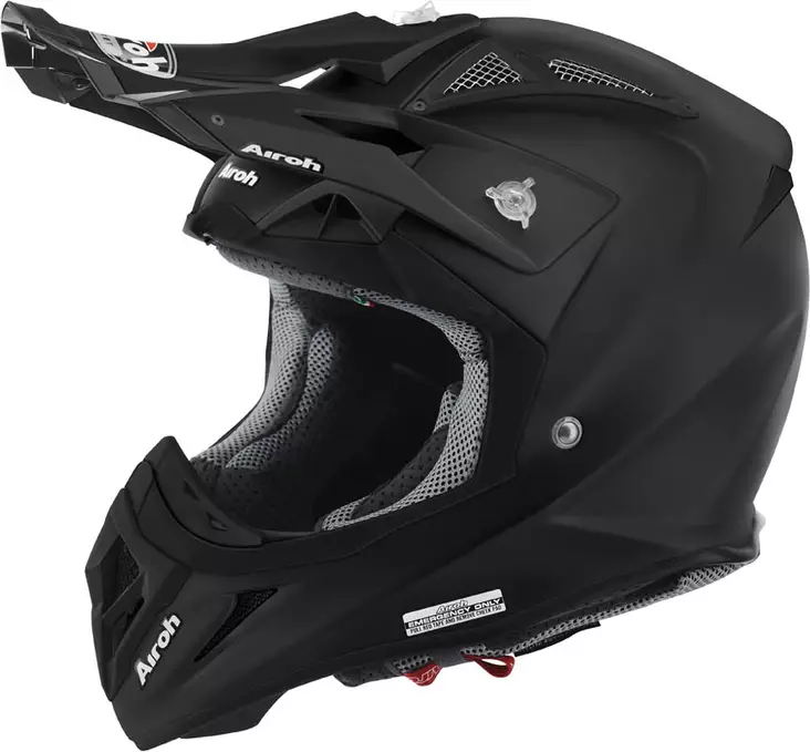 Crossikypärä Airoh Aviator 2.2, mattamusta - Crossikypärät - 57-6017-0 - 2