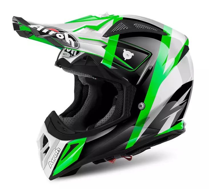 Crossikypärä Airoh Aviator 2.2, Revolve vihreä kiiltävä - Crossikypärät - 57-8027-0 - 2