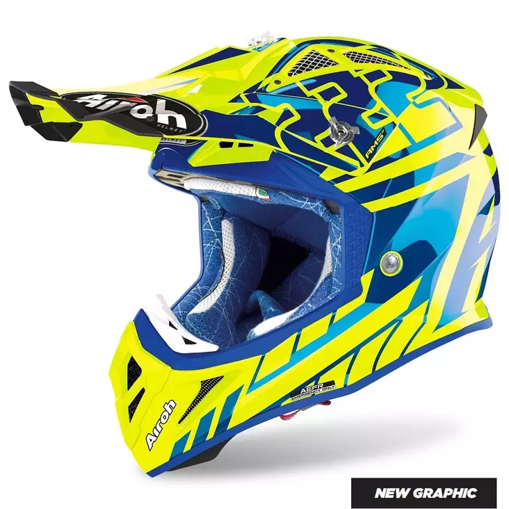 Crossikypärä Airoh Aviator 2.3 AMSS Rep. Cairoli 2020, kromi - Crossikypärät - 57-2001-0 - 1