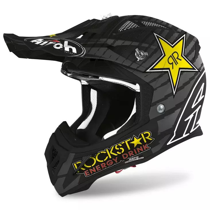 Crossikypärä Airoh Aviator Ace Rockstar 2020, matta - Crossikypärät - 57-2020-0 - 1
