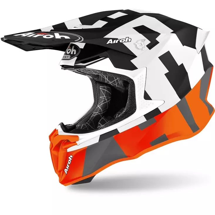 Crossikypärä Airoh Twist 2.0 Frame, mattaoranssi - Crossikypärät - 57-2050-0 - 1