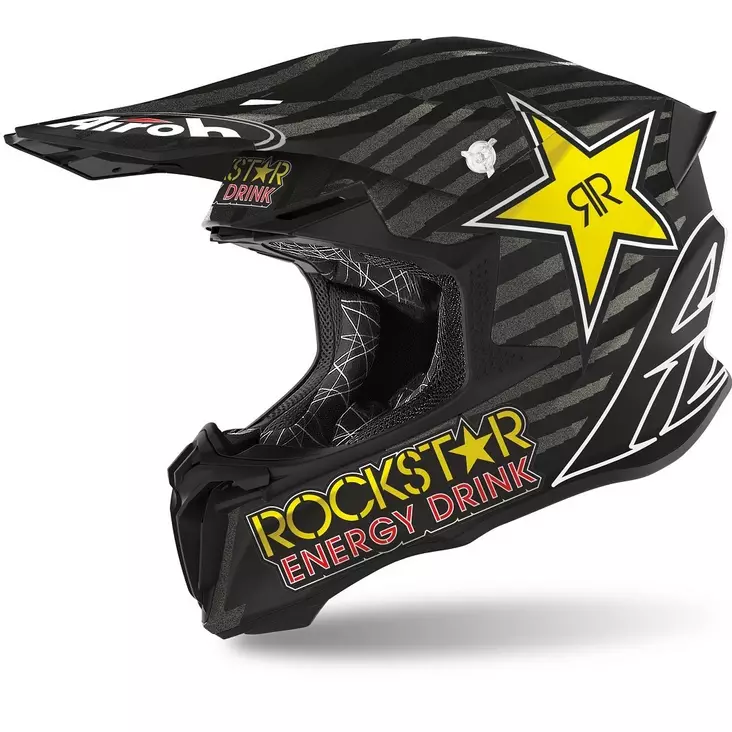 Crossikypärä Airoh Twist 2.0 Rockstar 2020, matta - Crossikypärät - 57-2065-0 - 1