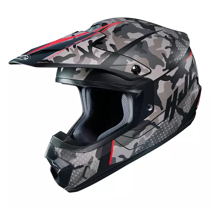 Crossikypärä HJC CS-MX II Sapir, camo/punainen - Crossikypärät - 630-199930-0 - 1