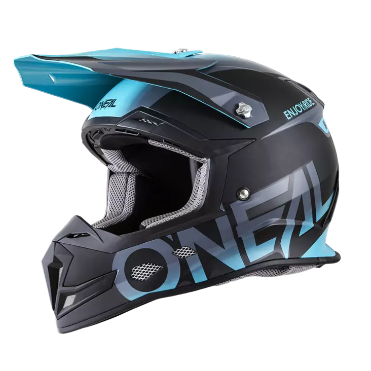 Crossikypärä O'Neal 5-Series, Blocker musta/teal - Crossikypärät - 637-1801-0 - 1
