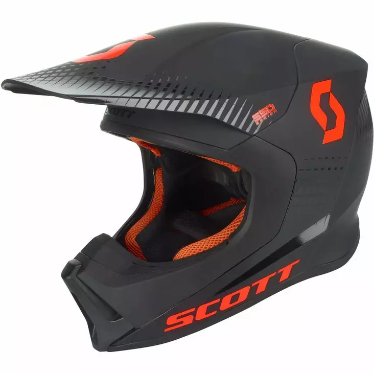 Crossikypärä Scott 550 Hatch ECE, musta/oranssi - Crossikypärät - 620-8008-0 - 2