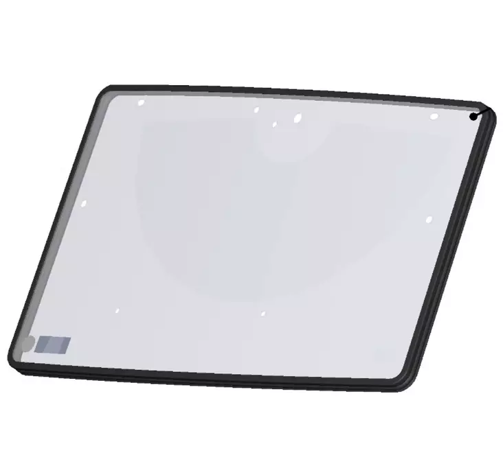 DFK Etulasi + tiiviste Polaris Ranger 570 Midsize - DFK lämpöhyttien varaosat - 723-32S09U02-10M00 - 1