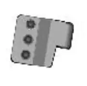 DFK Kaasusylinterikiinnike täydellinen Vasen Can-Am Maverick Trail - DFK lämpöhyttien varaosat - 723-52S05U01-40M00 - 1