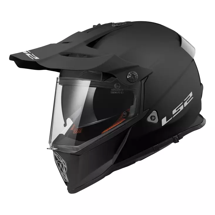 Endurokypärä LS2 MX436, Solid mattamusta - Crossikypärät - 636-7046-0 - 2