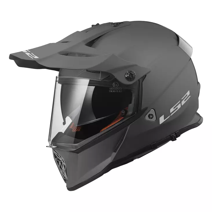 Endurokypärä LS2 MX436, Solid mattatitaani - Crossikypärät - 636-7045-0 - 2