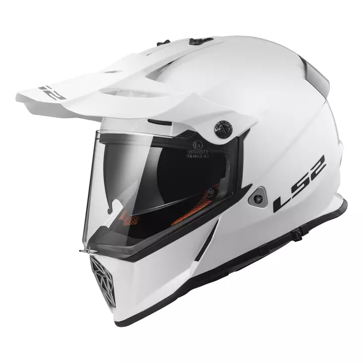 Endurokypärä LS2 MX436, Solid valkoinen - Crossikypärät - 636-7044-0 - 2