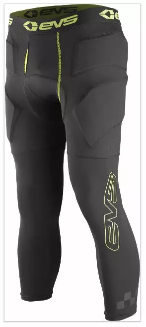 EVS TUG BOTTOM WINTER 3/4 Alushousu musta - Suojashortsit - 642-8033-0 - 1