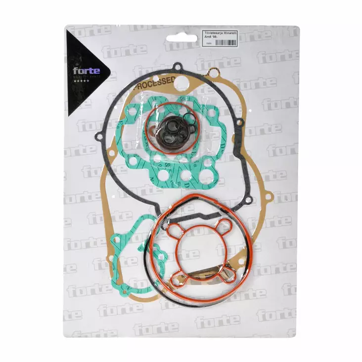 Forte Täydellinen tiivistesarja, Minarelli AM6 (Korvat + O-Rengas) - Moottoripyörän täydelliset tiivistesarja - 21-71070 - 1