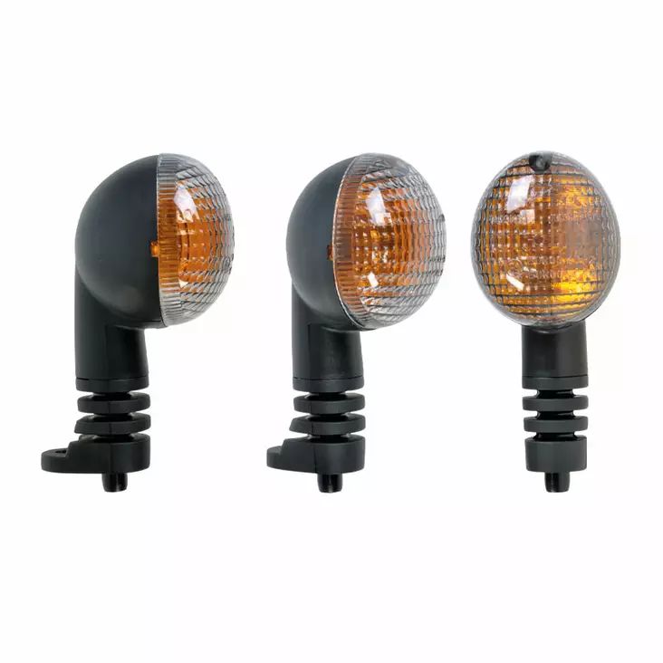 Forte Vilkku, Ovaali, Peugeot / Yleismalli, Musta - Mopon vilkut - 15-71660 - 1