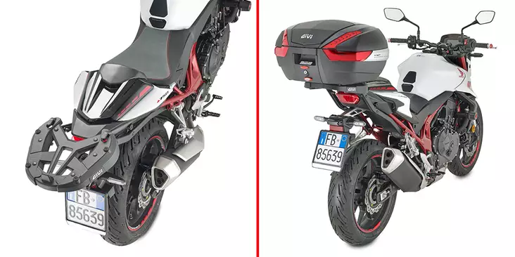 Givi Specific rear rack H0NDA CB750 HORN - Moottoripyörän laukkujen kiinnikesarjat - 322-SR1200 - 1