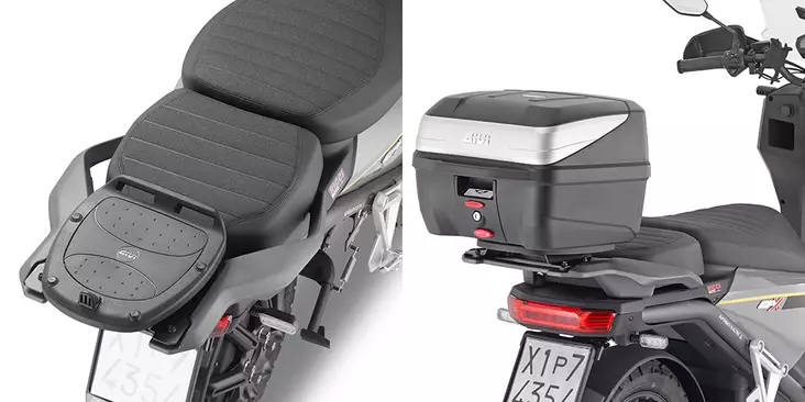 Givi SPEC REAR RACK SUPER SOCO CPX ('21) - Moottoripyörän laukkujen kiinnikesarjat - 322-SR8830 - 1