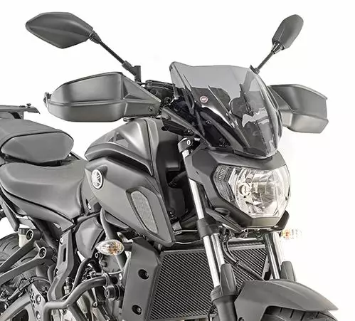 Givi Tummennettu, savunvärinen tuulilasi, 28x36,5cm, Yamaha MT-07 (2018-2020) - Moottoripyörän tuulisuojat - 323-A2140 - 1
