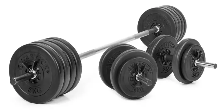 Gymstick vinyylinen painosarja 60kg - Levypainot ja tangot - GS61210 - 6