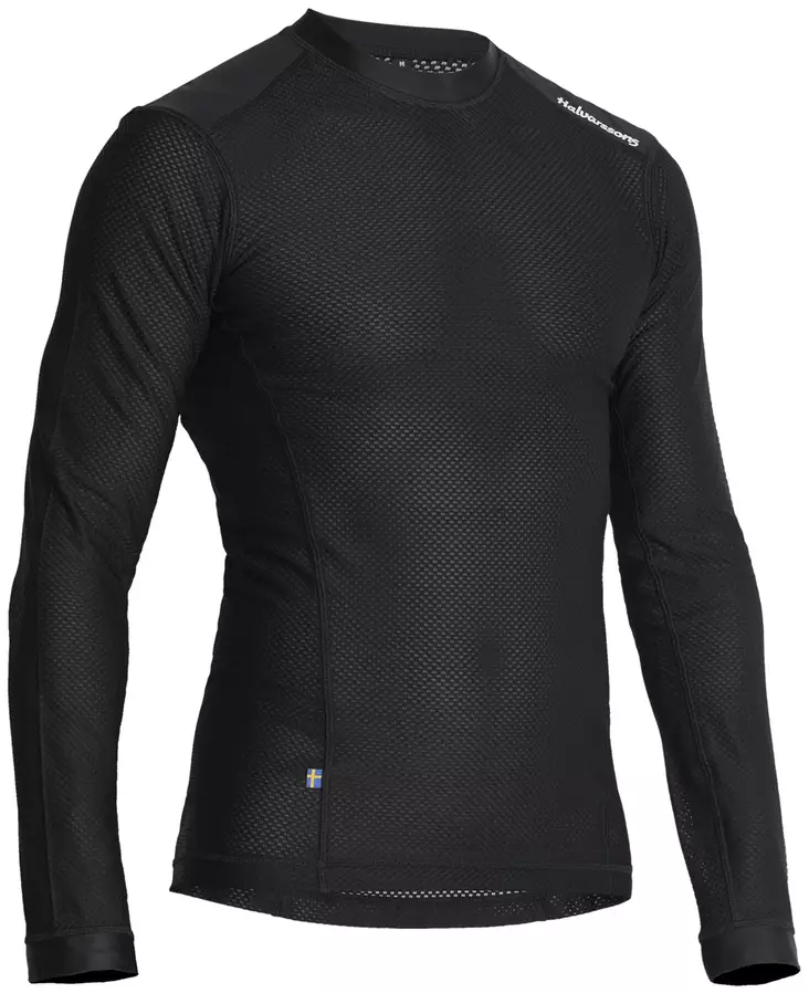 Halvarssons Mesh aluspaita, musta - Alusasut ja kerrastot - 710-66020400-0 - 1