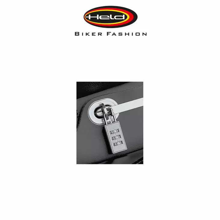 HELD Numerolukko pieni laukkuihin - Moottoripyörän laukkujen lisävarusteet - 4721-00 - 1