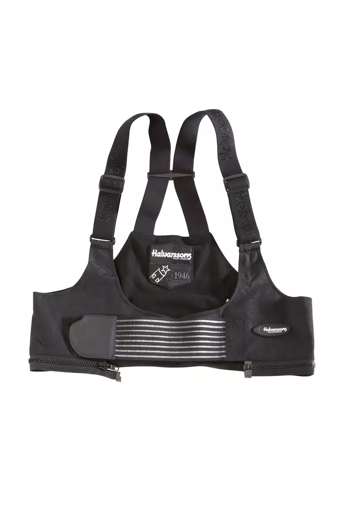 Henkselit Halvarssons Bib, musta - Alusasut ja kerrastot - 710-60100000-D70 - 1