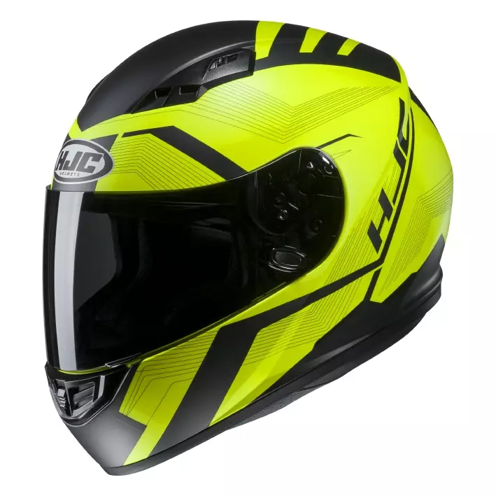 HJC Kypärä CS-15 Faren FluoYellow/Black MC4HSF - Umpikypärät - 630-1994-0 - 1