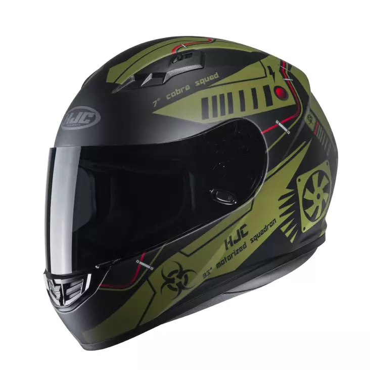 HJC Kypärä CS-15 Tarex Green MC45SF - Umpikypärät - 630-20144-0 - 1