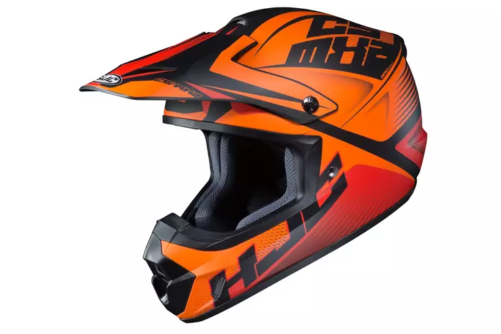 HJC Kypärä CS-MX II Ellusion Orange MC7SF - Crossikypärät - 630-20124-0 - 1