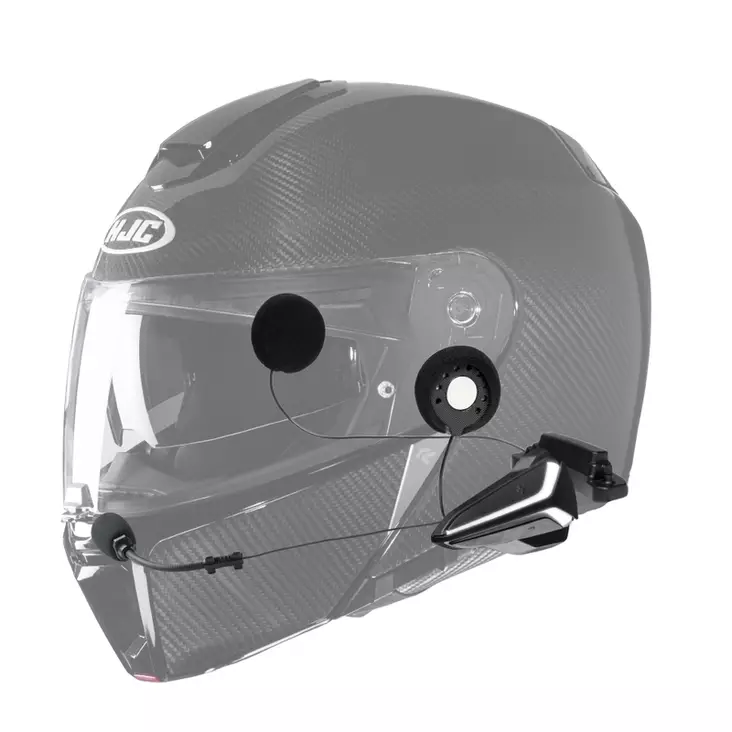 HJC Smart 20B Flat Black - Kypäräpuhelimet - 631-20-900 - 1