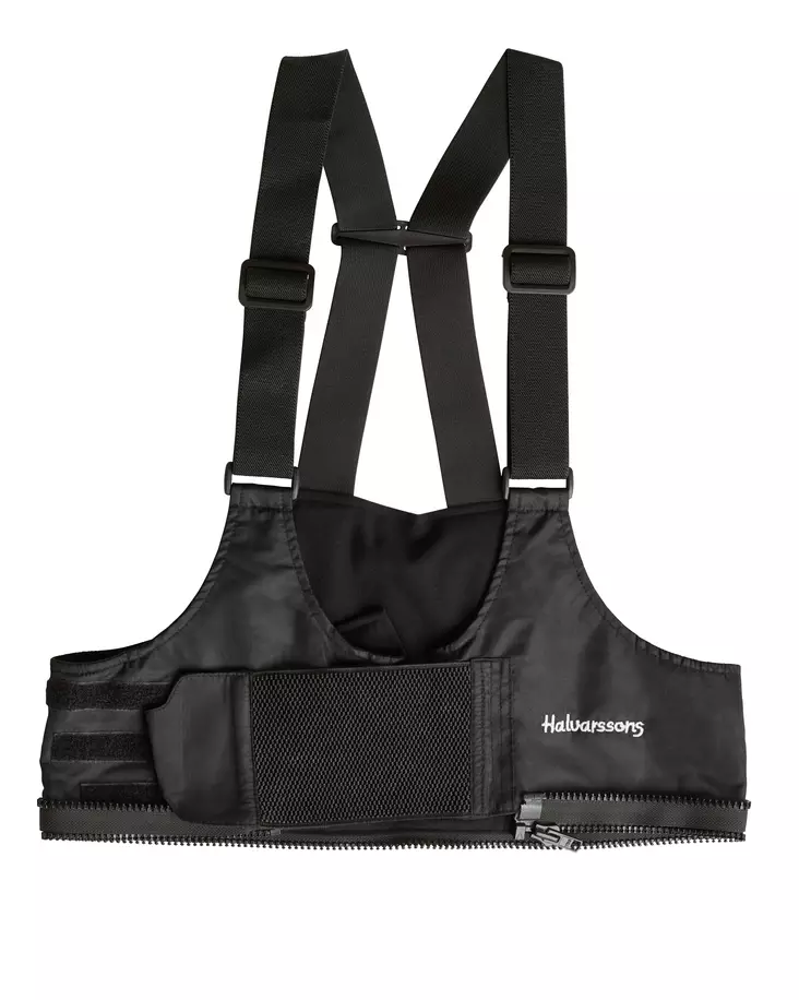 Housujen Yläosa Halvarssons Bib V2, musta - Alusasut ja kerrastot - 710-22131200-D70 - 1