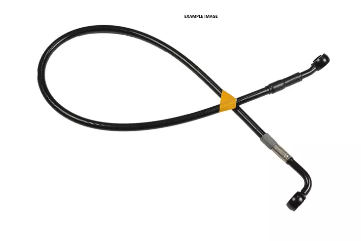 Jarruletku GOLDFREN Teräspunottu taka CR125 87-97,CR250 87-96 - Crossipyörän jarruletkut - 46-53-1300 - 1