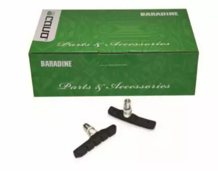 Jarrupala mutterilla CAVO, 50 kpl, 72mm - Polkupyörän jarrupalat - 43-040 - 1