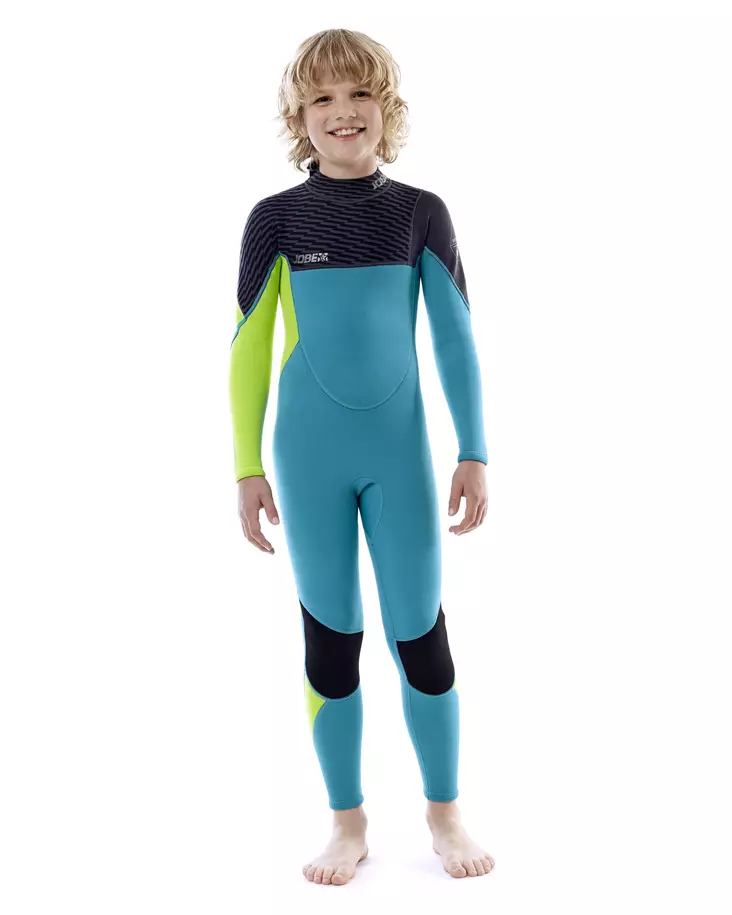 JOBE Boston 3/2mm lasten märkäpuku teal blue - Märkäpuvut - 130-2-303518350-0 - 1