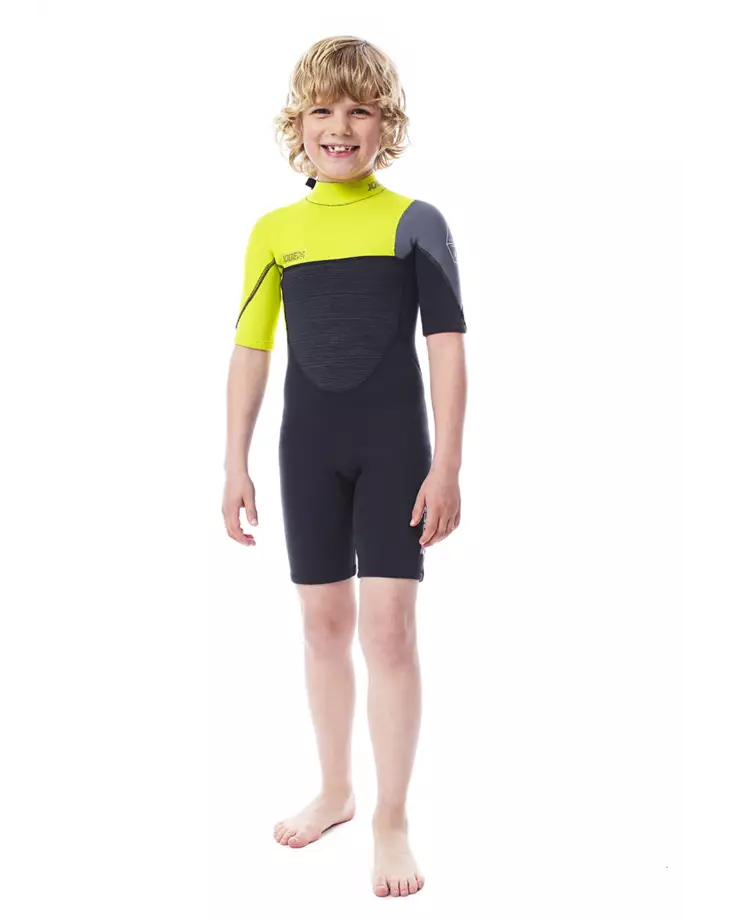 JOBE Boston Shorty 2mm lasten märkäpuku keltainen - Märkäpuvut - 130-2-303617354-0 - 1