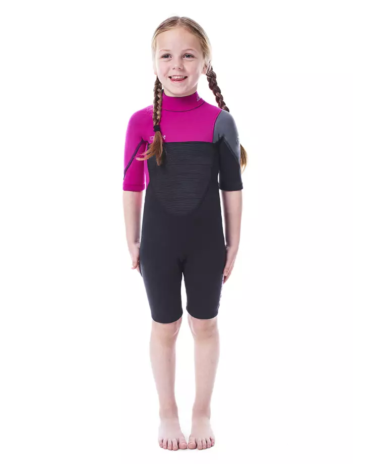 JOBE Boston Shorty 2mm lasten märkäpuku pinkki - Märkäpuvut - 130-2-303617353-0 - 1