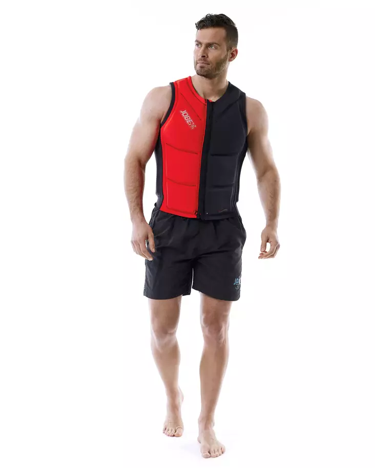 JOBE Reversible Comp Zipper miesten liivi fury red - Liivit - 130-3-554018002-0 - 1