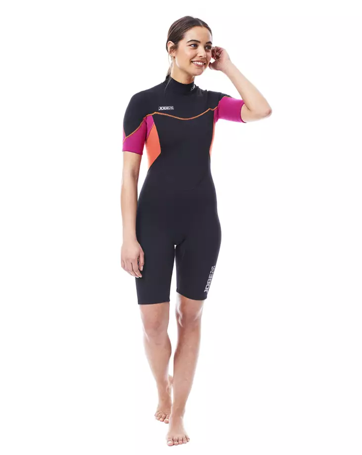 JOBE Sofia Shorty 3/2mm naisten märkäpuku pinkki - Märkäpuvut - 130-2-303617251-0 - 1