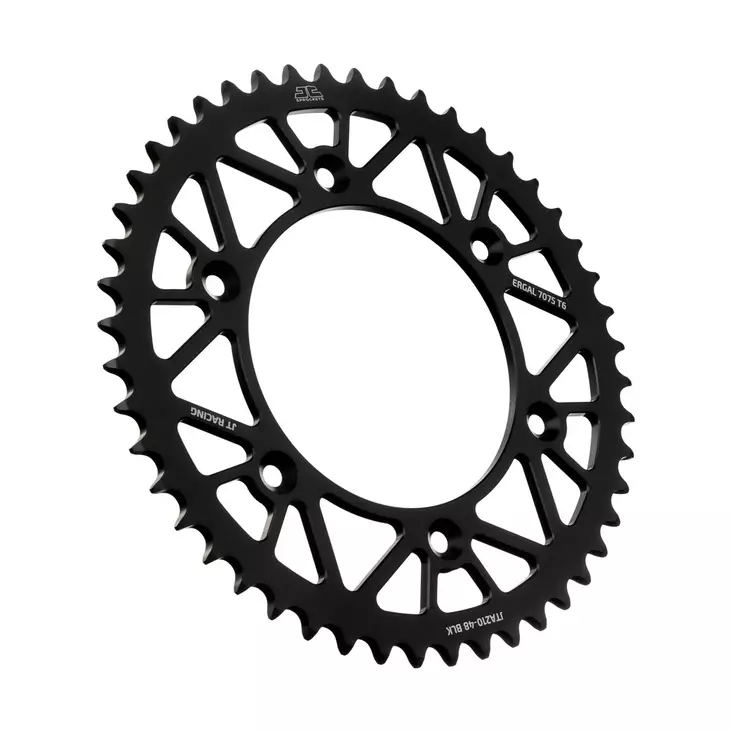 JT Takaratas Alumiini 7075 T6 Musta JTA210.48BLK - Crossipyörän takarattaat - 274-A210-48-0 - 1