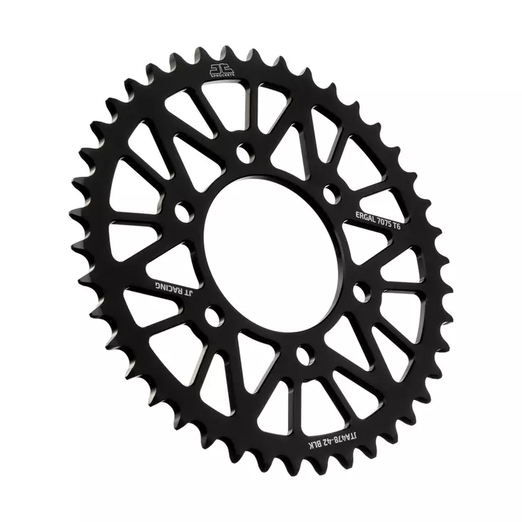 JT Takaratas Alumiini 7075 T6 Musta JTA478.42BLK - Crossipyörän takarattaat - 274-A478-42-0 - 1