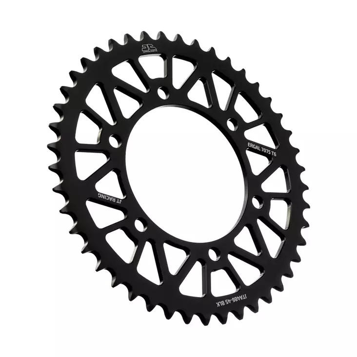 JT Takaratas Alumiini 7075 T6 Musta JTA486.45BLK - Crossipyörän takarattaat - 274-A486-45-0 - 1
