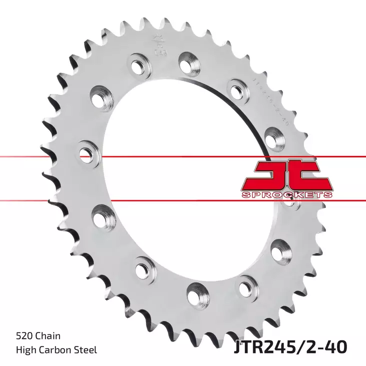 JT Takaratas JTR245/2.40 - Crossipyörän takarattaat - 274-R245-2-40 - 1