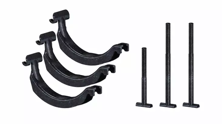 Kattotelinepidikkeet Thule ProRide 598, muut kuin Thulen telineet - Polkupyörän kuljetustelineet - 889500 - 1