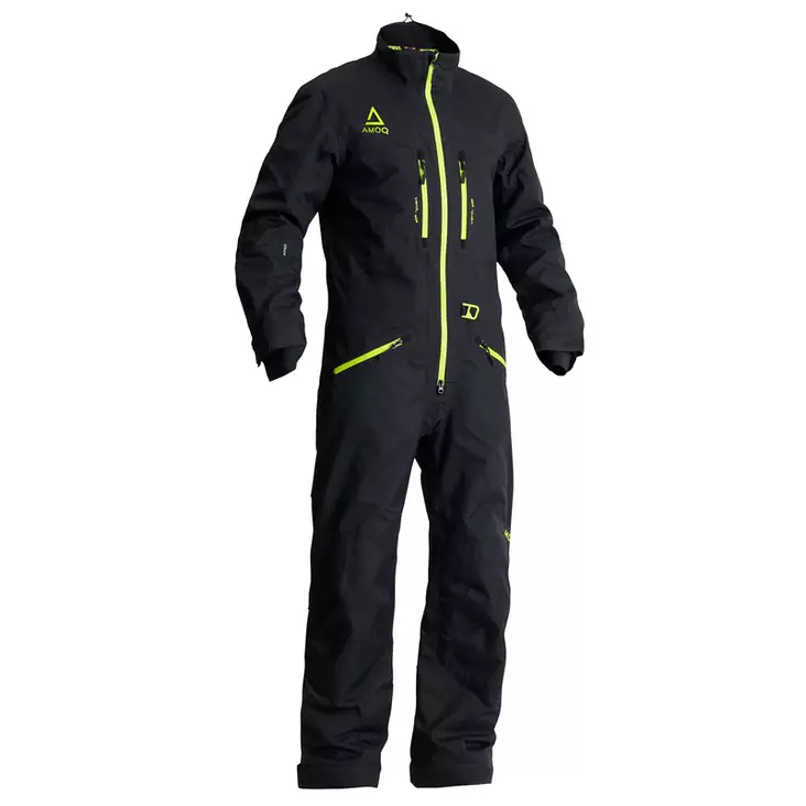 Kelkkahaalari AMOQ Ballistic, musta/keltainen - Kelkkahaalarit - 645-23140304-0 - 2