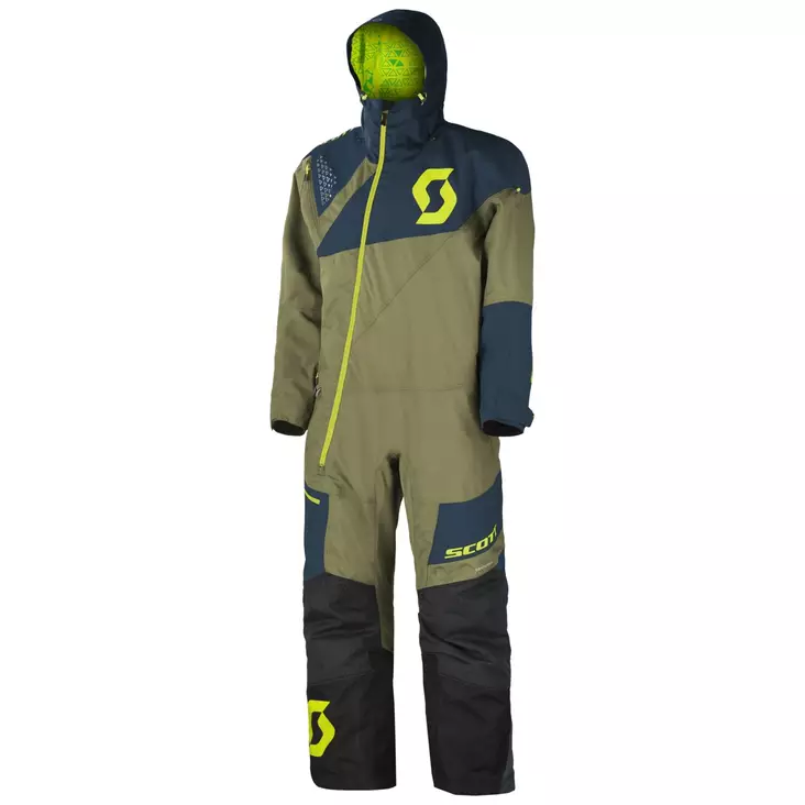 Kelkkahaalari Scott DS Monosuit, vihreä/sininen - Kelkkahaalarit - 623-8006-0 - 1